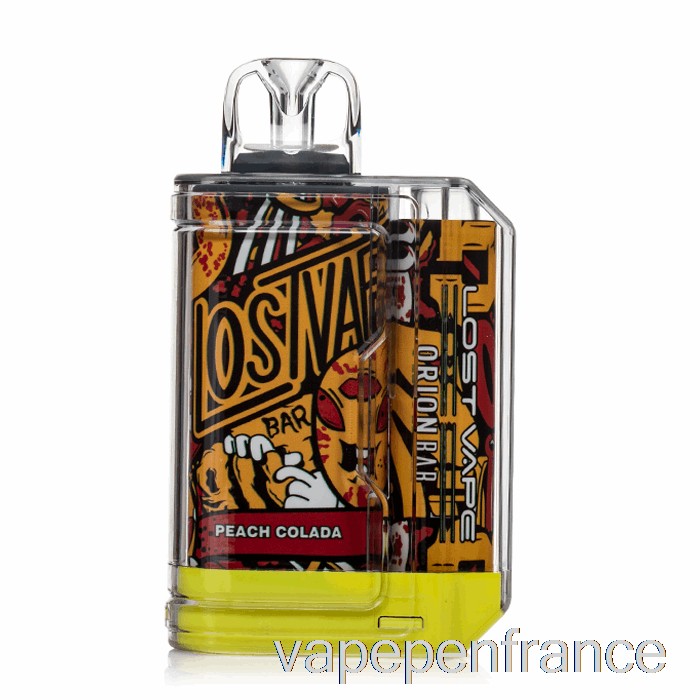 Stylo Vape Jetable Colada Pêche Perdu Vape Orion Bar 7500